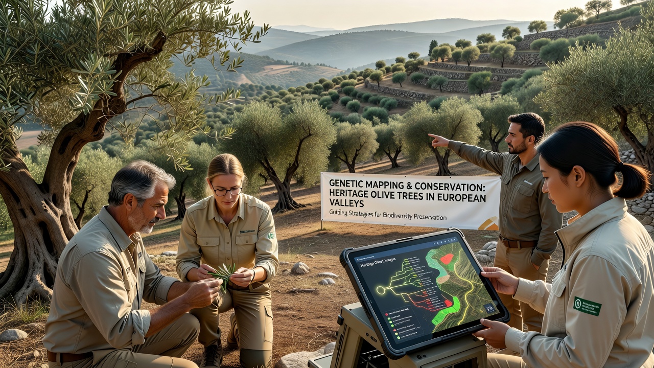DNA Analysis of Ancient Olive Varieties Directs Preservation Plans Across European Valleys