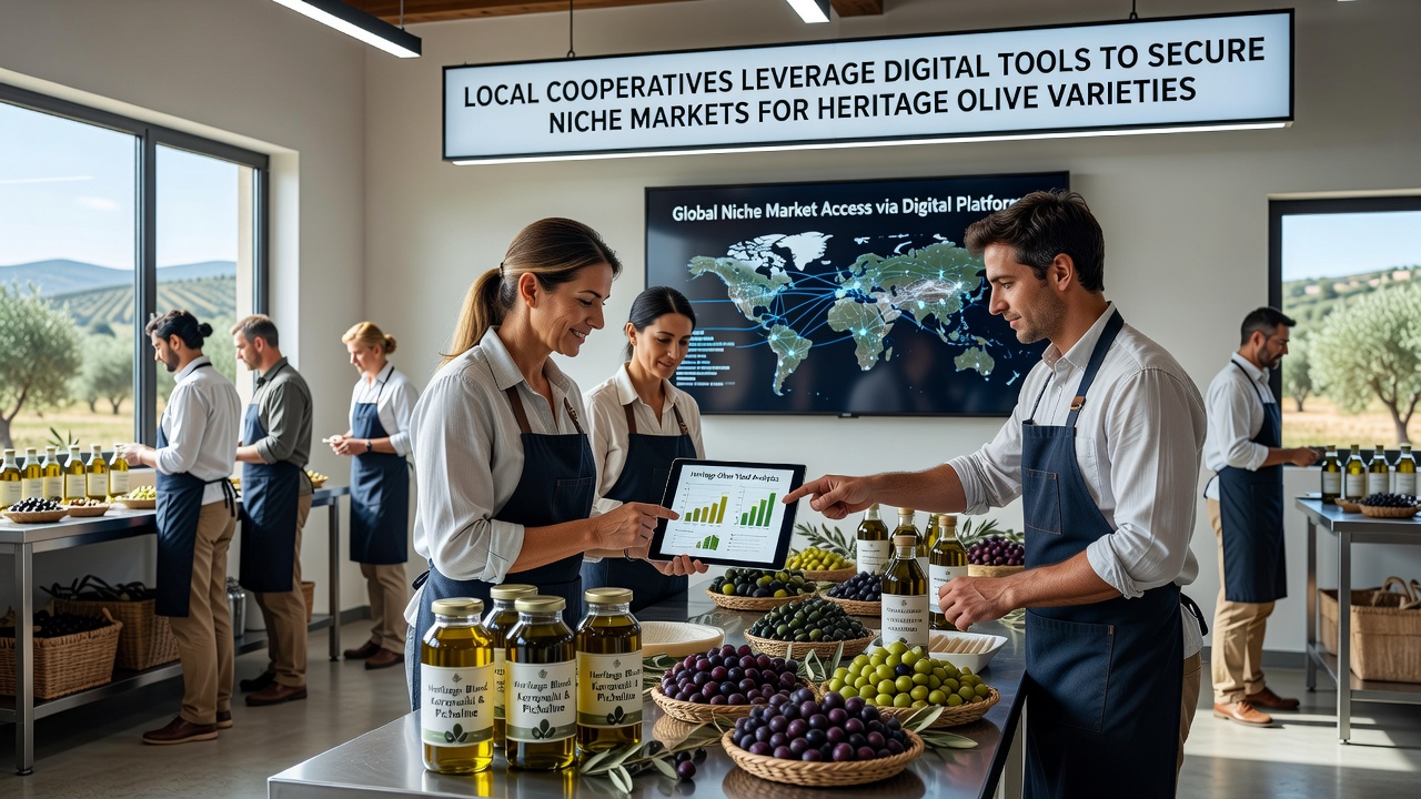 Heritage Olive Varieties Reach Specialty Buyers via Cooperative Digital Networks